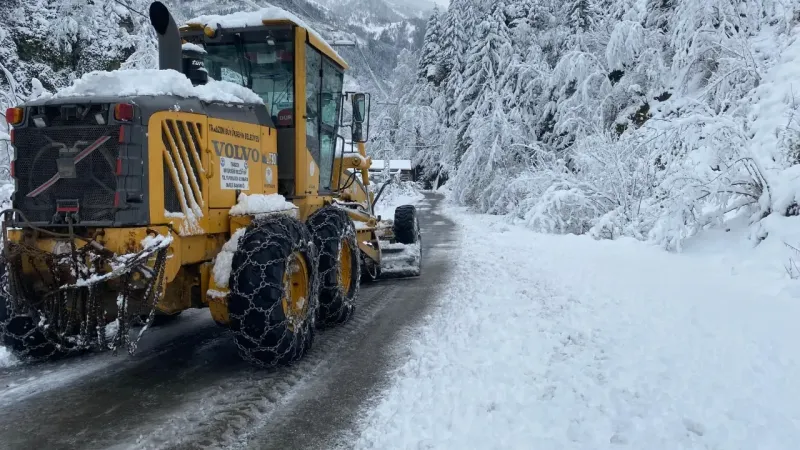 Trabzon’un 168 mahallesine ulaşım kapandı