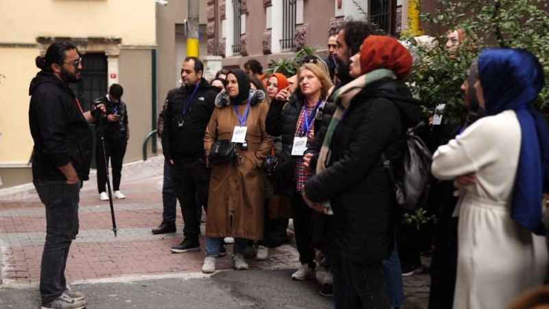 Tuzlalıların rotası Galata Kulesi ve İstiklal Caddesi'ydi