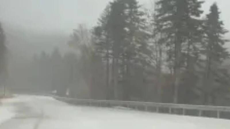 Uludağ’da Mayıs ayında kar sürprizi