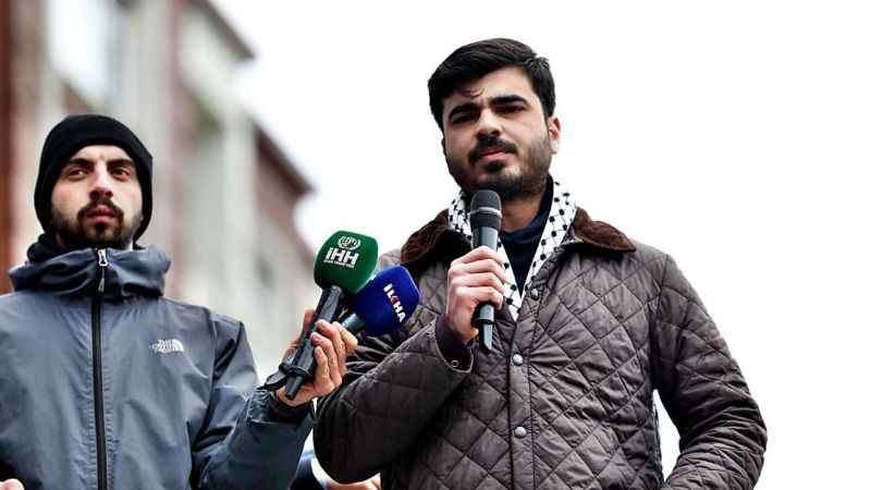 On binler Ümraniye'de Şehitler ve Filistin için yürüdü