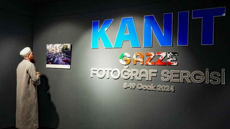 Gazze'deki soykırımın belgeleri Ümraniye'de sergileniyor