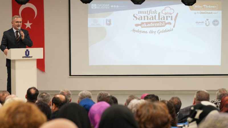 Üsküdar'da Mutfak Sanatları Akademisi açıldı