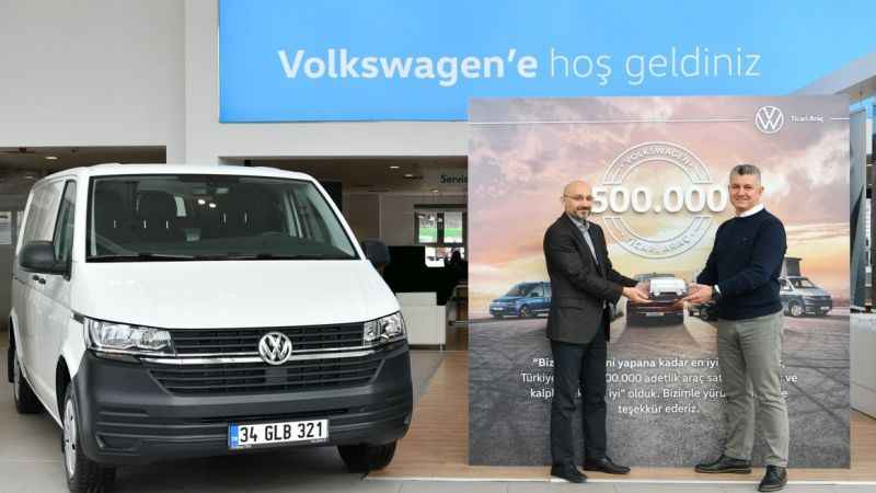 Volkswagen 500 bininci ticari aracı sattı