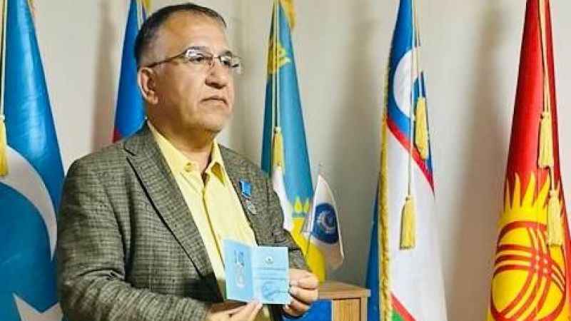 Kazakistan’dan İsmail Cengiz’e Dostluk Madalyası