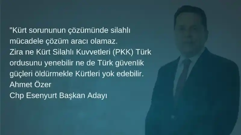 Ahmet Özer’in skandal açıklamalarına İBB Başkan Adayı Hasan Güner’den sert cevap