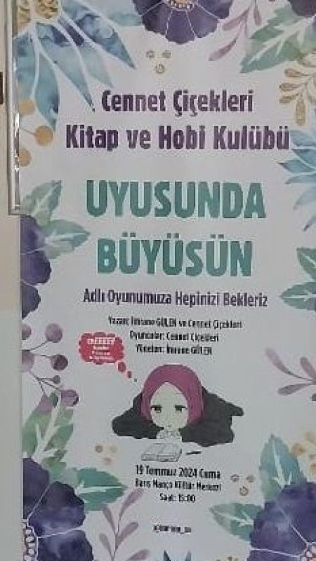 CENNET ÇİÇEKLERİ SAHNEDE