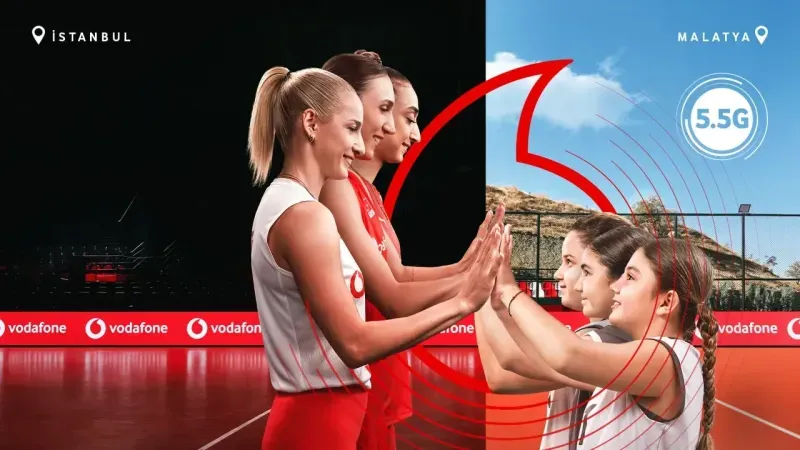 Vodafone, kadın voleybolcuların yanında durmaya devam ediyor