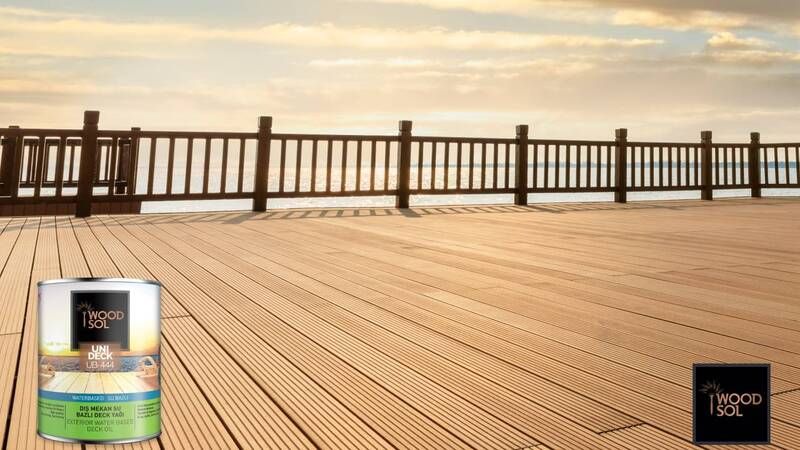 Dış mekan ahşap yüzeyleriniz için üstün koruma Woodsol UNIDECK