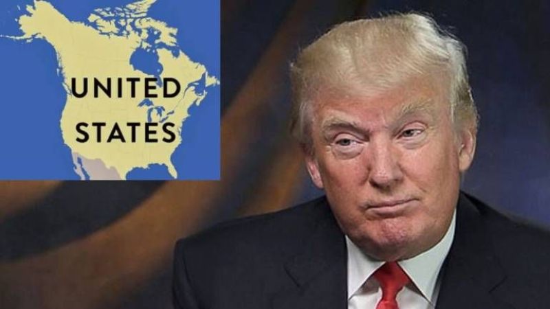 Trump, Kanada'yı ABD'nin parçası olarak gösteren harita paylaştı