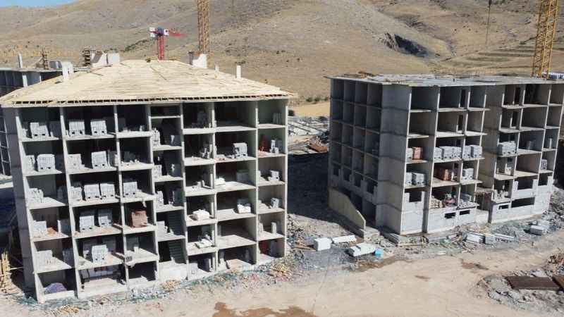 Malatya’da kalıcı konutlar hızla yükseliyor