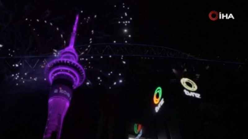 Yeni Zelanda 2024 yılına "Merhaba” dedi