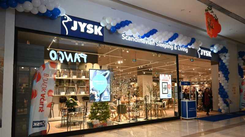 JYSK'den doğrudan yatırım ile üçüncü mağaza
