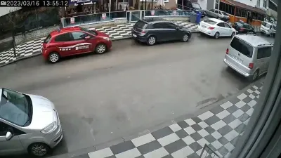 Bolu’daki deprem anı kamerada