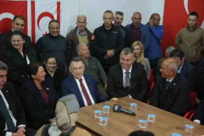 Fuat Oktay: Kıbrıslı Rumlar 'karşı tarafı desteklerseniz Kıbrıs için de bir fırsat doğabilir’ diye Batı’ya sesleniyorlar