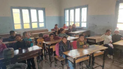 Suriye’de deprem sonrası eğitim çadırlarda başladı