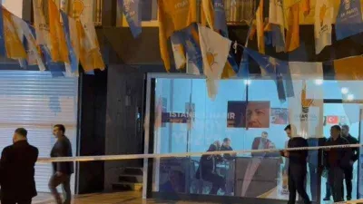 AK Parti Bahçelievler seçim bürosuna silahlı saldırı