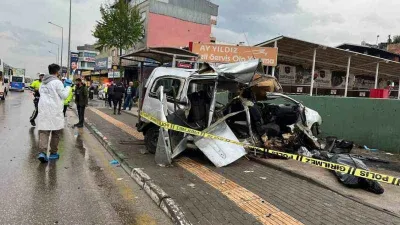 Bursa’daki kazada Serkan İnci ve Barış Üngör hayatını kaybetti