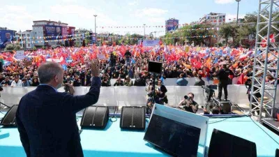 Cumhurbaşkanı Erdoğan: Yarın sandıklar Biden'a cevap verecek