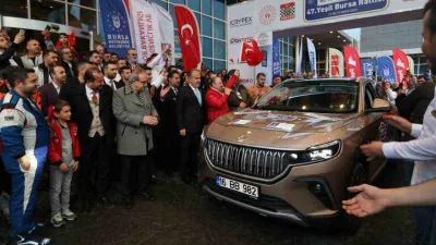 Yeşil Bursa Rallisi, Bakan Varank'ın Togg'u ile başladı