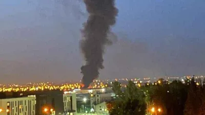 Geri dönüşüm fabrikasında yangın çıktı