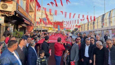 Beyoğlu’nda Cumhur İttifakı yürüyüşü