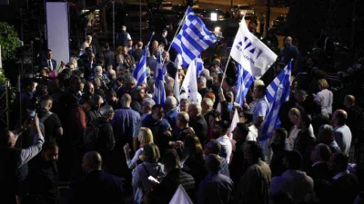 Yunanistan’da seçimin galibi Miçotakis’in partisi oldu