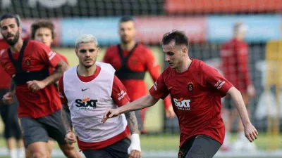 Galatasaray, MKE Ankaragücü maçı hazırlıklarını sürdürdü