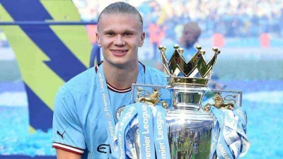 Premier Lig’de sezonun futbolcusu gol makinesi Erling Haaland