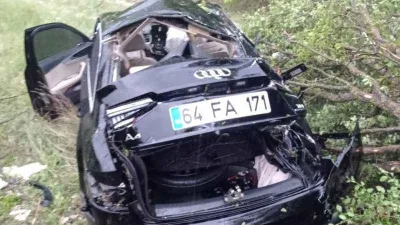 Kütahya'daki kazada bir kişi hayatını kaybetti