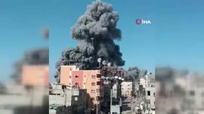 İsrail, Han Yunus'ta BM okulunun yakınını vurdu