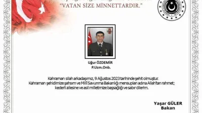 Pençe-Kilit operasyon bölgesinde yaralanan asker şehit oldu