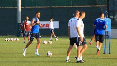 Trabzonspor, Galatasaray maçının hazırlıklarını sürdürdü