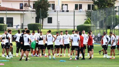 Beşiktaş, Lugano maçı hazırlıklarına başladı