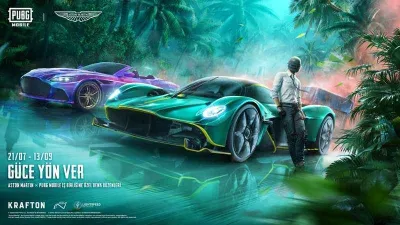 Aston Martin üç imza modeliyle PUBG MOBILE dünyasına geliyor