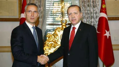 Cumhurbaşkanı Erdoğan NATO Genel Sekreterini kabul etti