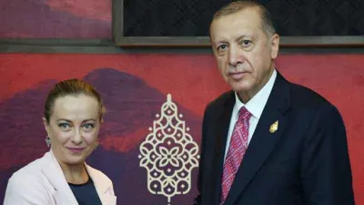 İtalya Cumhurbaşkanı Meloni’den Erdoğan'a tebrik telefonu