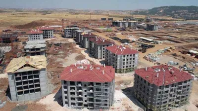 Deprem konutlarında sona yaklaşıldı