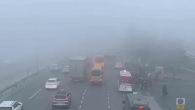 İstanbul’da sis etkili oldu, görüş mesafesi düştü