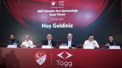 TOGG, Milli Takımlar ana sponsoru oldu