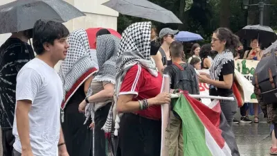 New York’ta Trump ve Netanyahu karşıtı protesto: 