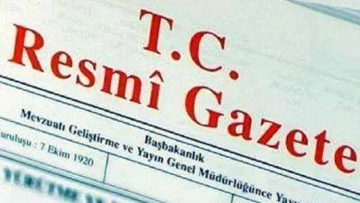 TBMM'ye ilişkin kararlar resmi gazetede
