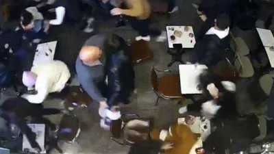 Galata’da dehşet anları