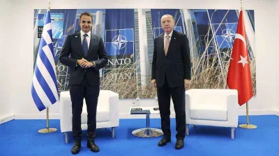 Cumhurbaşkanı Erdoğan, NATO'da Yunanistan Başbakanı Miçotakis ile görüşecek
