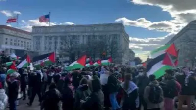Washington’da Filistin’e destek