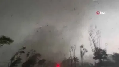 Çin’de hortum felaketi: 5 ölü, 4 yaralı