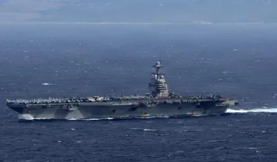 ABD'nin saldırı grubu Karayipler'e ulaştı