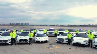 Milyonluk lüks araçlar emniyete tahsis edildi