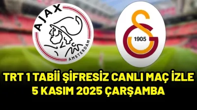 AJAX GS ŞİFRESİZ BEDAVA MAÇ İZLE (5 KASIM 2025); Ajax Galatasaray maçı hangi kanalda?