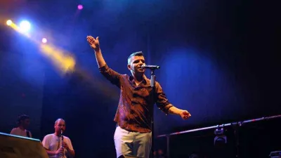 Bilal Sonses'ten muhteşem sahne