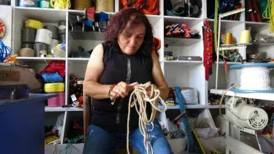 Kocasından öğrendiği meslekle 6 ülkeye ihracat yapıyor